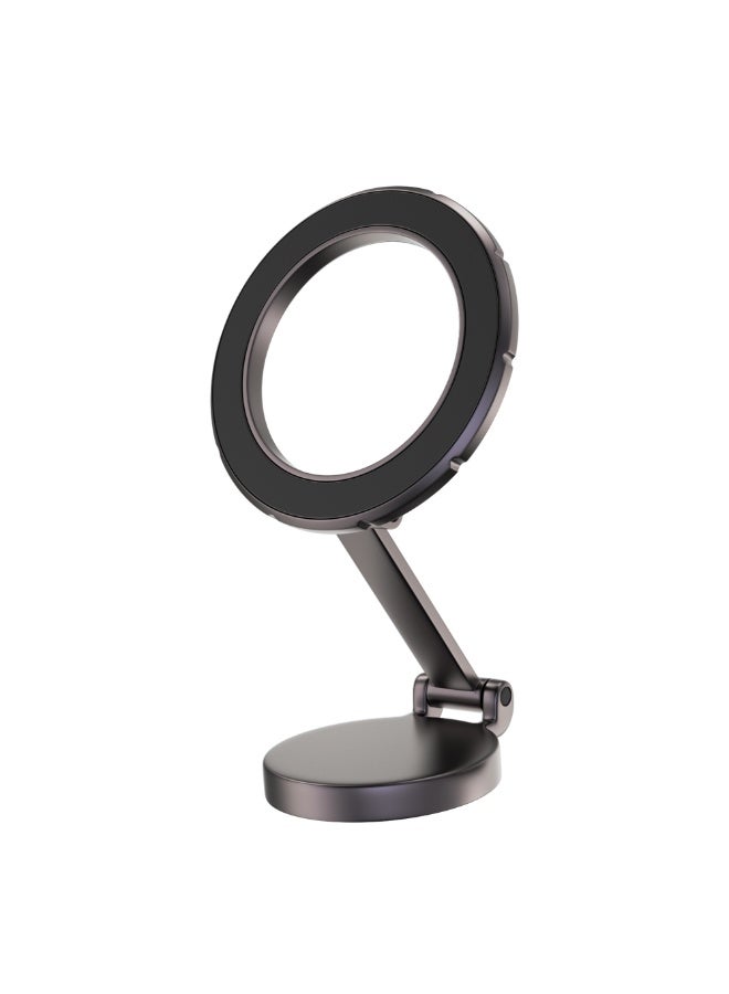 ZenGrip Magnetic Car Phone Mount | 1080° Rotation | Secure One-Handed Mount (Gray)